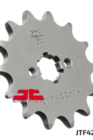 Betrouwbaar JT SPROCKETS - FRONT STEEL 14T, 520 - Sprockets - Compatibel met Kawasaki Kx 125